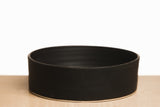 Medium Black Cylinder Bowl